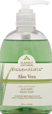 Clearly Natural Glycerine Soap Pure And Natural Aloe Vera - 12 Oz - Image 2