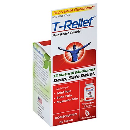 Traumeel Pain Relief Tablets - 100 Count - Image 1