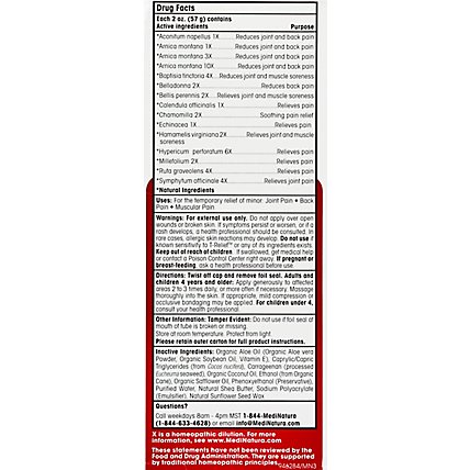 Traumeel Pain Relief Ointment - 1.76 Oz - Image 3