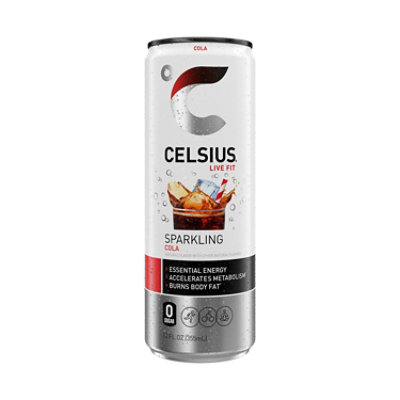 Celsius Calorie Reducing Drink Sparkling Cola - 12 Oz - Image 5