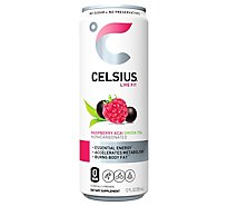 Celsius Calorie Reducing Drink Raspberry Acai Green Tea - 12 Oz
