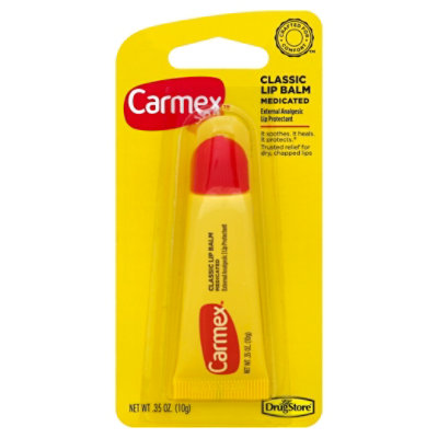 Carmex Classic Medicated Lip Balm - 0.35 Oz