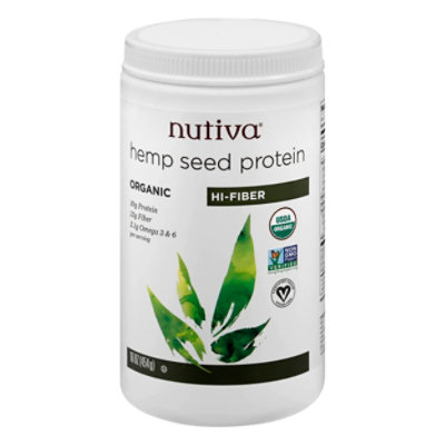 Nutiva Nutiva Hemp Protein Powder - 16 Oz - Image 3