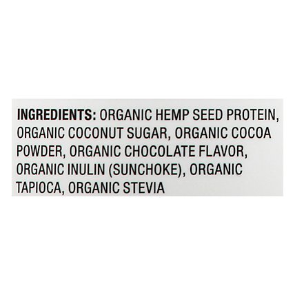Nutiva Hemp Shake Organic Chocolate - 16 Oz - Image 5
