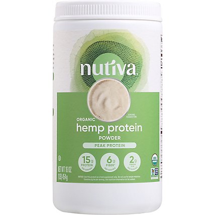 Nutiva Hemp Protein Organic - 16 Oz - Image 2