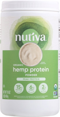 Nutiva Hemp Protein Organic - 16 Oz - Image 2