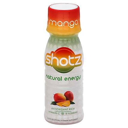Shotz Energy Shot Alntrl Mngo - 2.5 Oz - Image 1