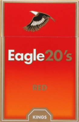 Eagle Cigarettes 20s Red King Box - Pack - Image 2