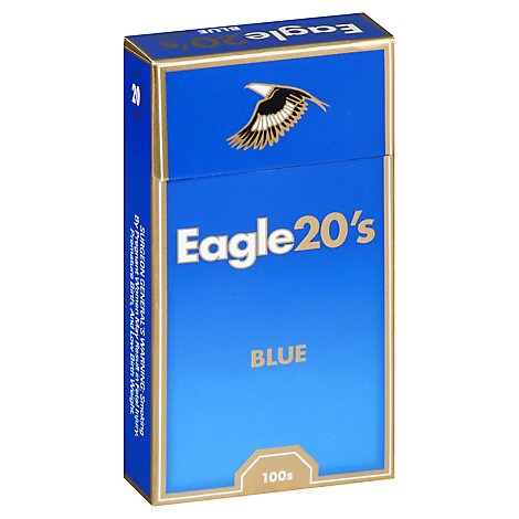 Eagle Cigarettes 20s Blue Box 100s - Pack