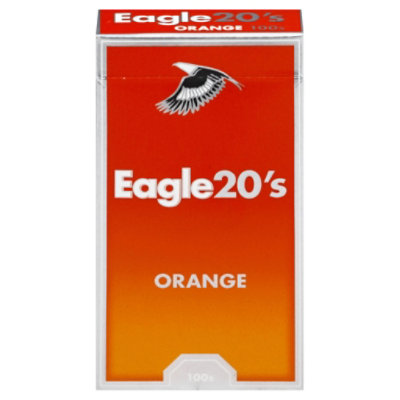 Eagle Cigarettes 20s Orange Box 100s - Pack - Image 3