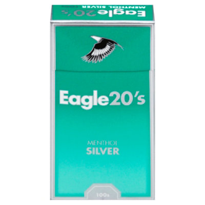 Eagle Cigarettes 20s Menthol Silver Box 100s - Pack - Image 3