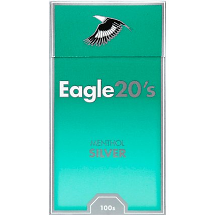 Eagle Cigarettes 20s Menthol Silver Box 100s - Pack - Image 4