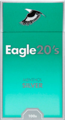 Eagle Cigarettes 20s Menthol Silver Box 100s - Pack - Image 4