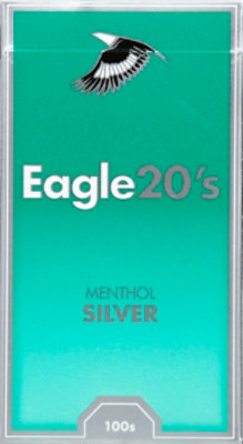 Eagle Cigarettes 20s Menthol Silver Box 100s - Pack - Image 2