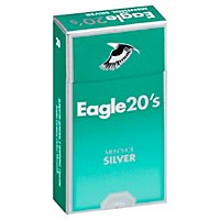 Eagle Cigarettes 20s Menthol Silver Box 100s - Pack - Image 1