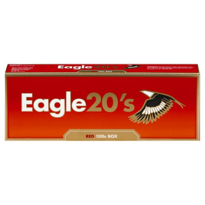 Eagle 20s Cigarette Red 100s Box - 20 Count - Image 3