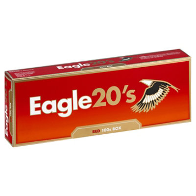 Eagle 20s Cigarette Red 100s Box - 20 Count