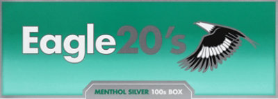 Eagle 20s Menthol Silver Box 100 - Carton - Image 2
