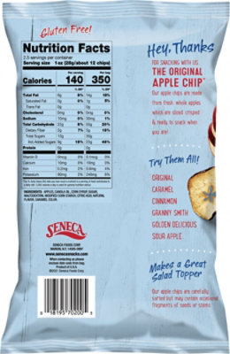 Seneca Apple Chips Crispy Caramel - 2.5 Oz - Image 6