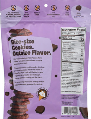 Thinsters Cookie Thins Deliciously Crunchy Brownie Batter - 4 Oz - Image 6