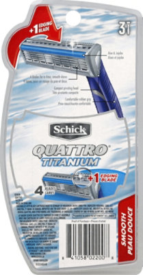 Schick Quattro Disposable - 3 Count - Image 2