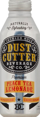 Dust Cutter Beverage Co. Lemonade Premium Peach Tea - 16 Fl. Oz. - Image 2