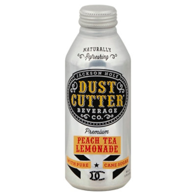 Dust Cutter Beverage Co. Lemonade Premium Peach Tea - 16 Fl. Oz. - Image 1