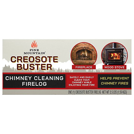Pine Mountain Creosote Buster Firelogs First Alert - Each