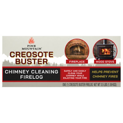 Pine Mountain Creosote Buster Firelogs First Alert - Each