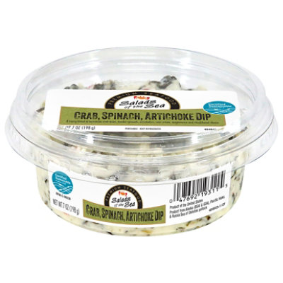  Salads Of The Sea Crab And Spinach Artichoke Dip - 7 Oz 