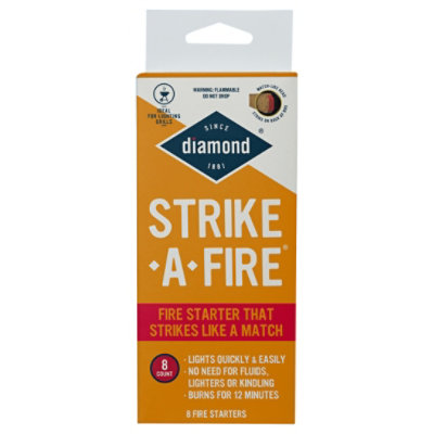 Diamond Strike-A-Fire Fire Starters - 8 Package - Image 3