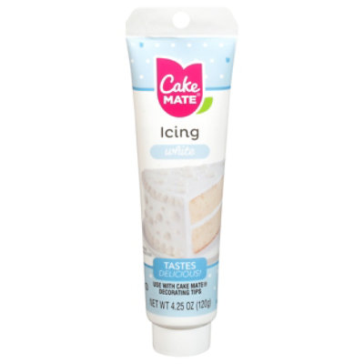 Cake Mate Decorating Icing White - 4.25 Oz