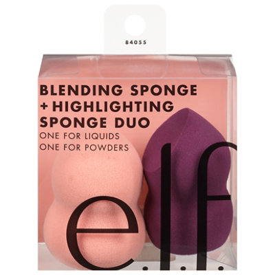 e.l.f. Blending Sponge & Highlighting Sponge Duo - Each - Image 1
