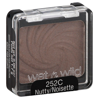 WET N WILD Color Icon Lidschatten Single – Nutty (braun), Hochpigmentiert, Matt – 1,7 G