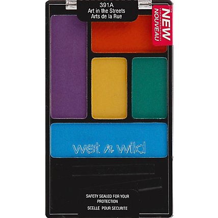 Wet N Wild Color Icon Eyeshadow Palette Art in the Streets 391A .21 Oz - Image 2