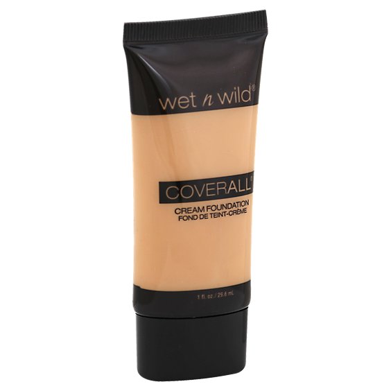 Wet N Wild Coverall Foundation Cream Medium 819 - 1 Oz