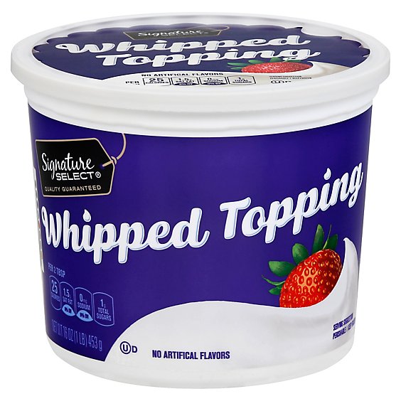 Signature SELECT Whipped Topping - 16 Oz