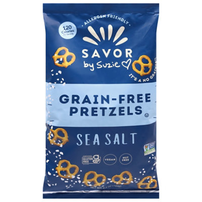 Savor by Suzie Sea Salt Grain Free Pretzels - 6.5 Oz - Image 2