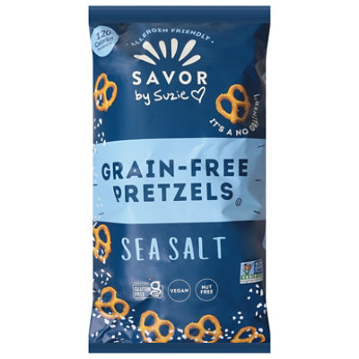 Savor by Suzie Sea Salt Grain Free Pretzels - 6.5 Oz - Image 1