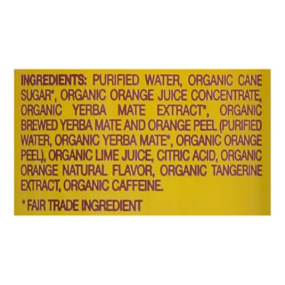 Guayaki Yerba Mate Orange Exuberance - 16 Fl. Oz. - Image 5