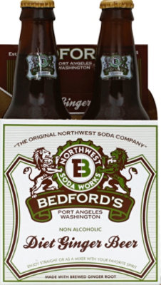 Bedfords Ginger Brew Diet - 4-12 Fl. Oz. - Image 3