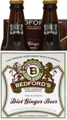 Bedfords Ginger Brew Diet - 4-12 Fl. Oz. - Image 2