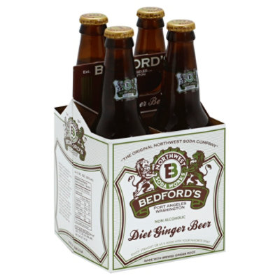 Bedfords Ginger Brew Diet - 4-12 Fl. Oz. - Image 1