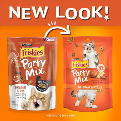 Purina Friskies Party Mix Chicken Cat Treats - 2.1 Oz - Image 2