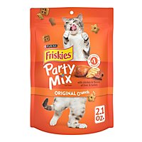 Friskies Cat Treats Party Mix Chicken Liver & Turkey - 2.1 Oz - Image 1