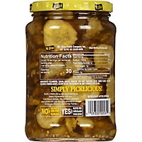 Mt. Olive Simply Pickles Bread & Butter Chips - 24 Fl. Oz. - Image 6