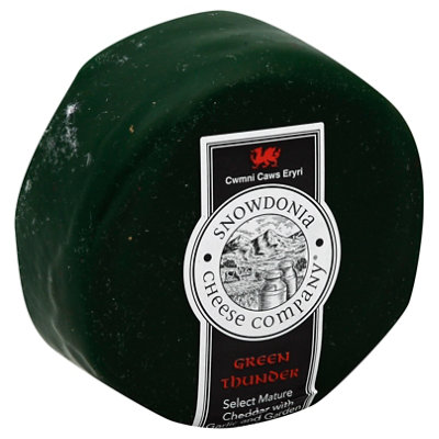 Snodonia Gbr Cheddar Green Thunder Natural - 6-7 Oz