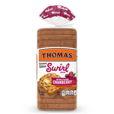 Thomas Swirl Bread Cranberry - 1 lb - Image 2