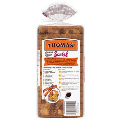 Thomas Swirl Bread Cranberry - 1 lb - Image 5