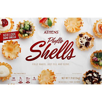 Athens Phyllo Shells 15 Count - 1.9 Oz - Image 2